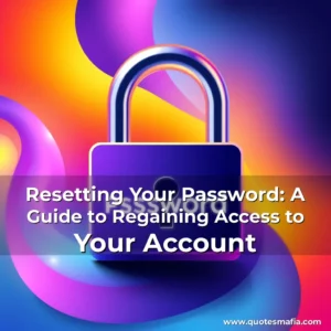 Artistic representation for Resetting Your Password: A Guide to Regaining Access to Your Account