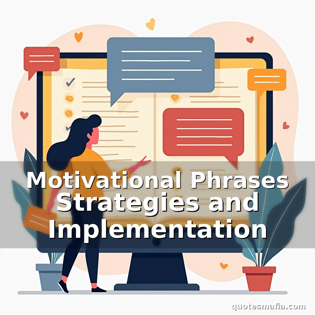 Read more about the article Motivational Phrases Strategies and Implementation