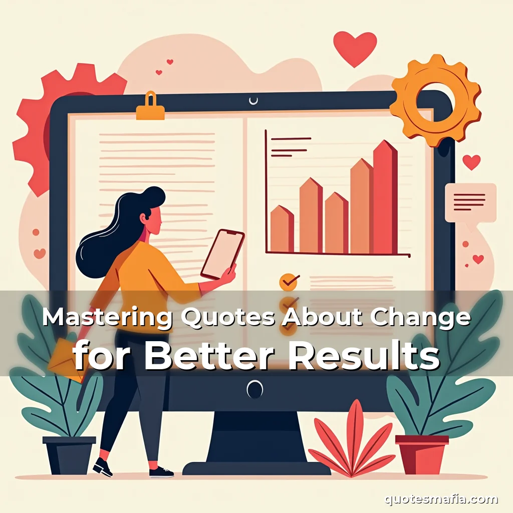 Read more about the article Mastering Quotes About Change for Better Results