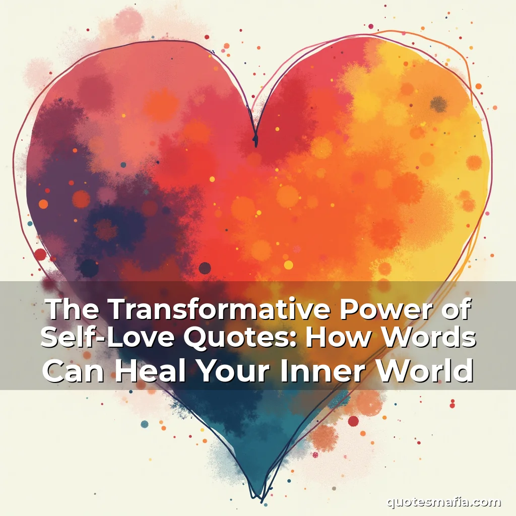Read more about the article The Transformative Power of Self-Love Quotes: How Words Can Heal Your Inner World